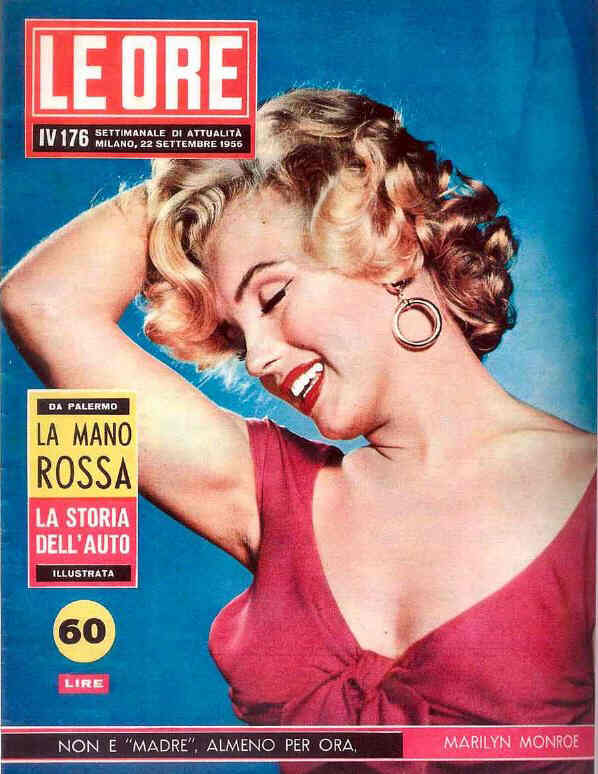 ORE | LE magazine side cover Issue 176 22 September 1956