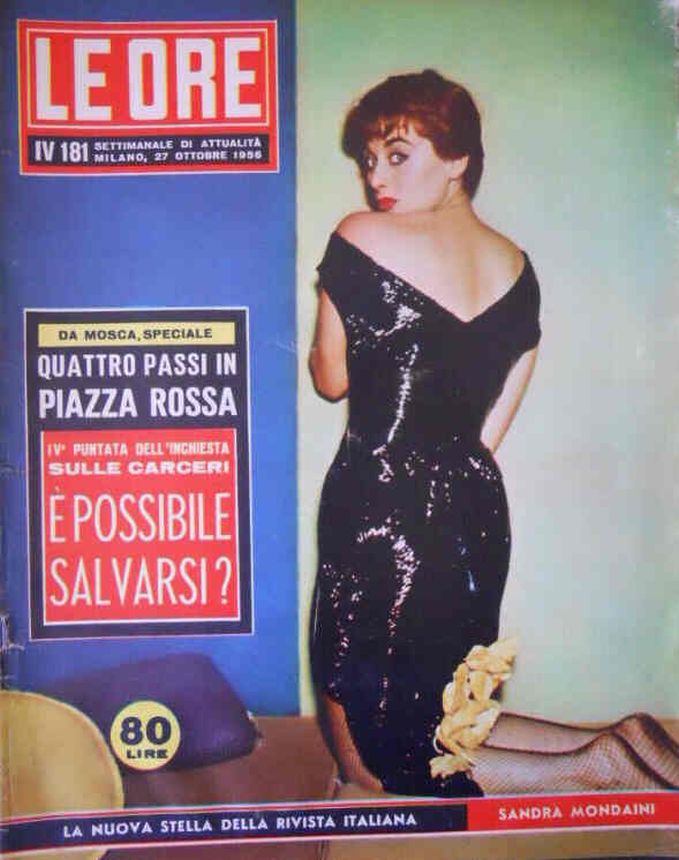 ORE | LE magazine side cover Issue 181 27 October 1956