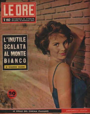 ORE | LE magazine side cover Issue 192 12 January 1957