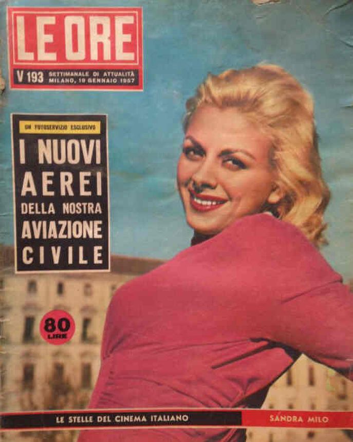 ORE | LE magazine side cover Issue 193 19 January 1957