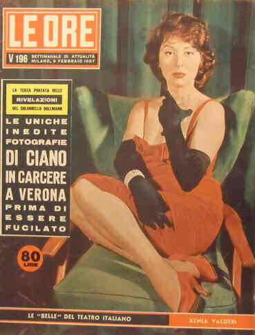 ORE | LE magazine side cover Issue 196 9 February 1957