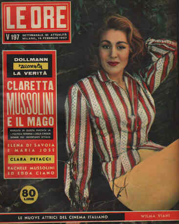 ORE | LE magazine side cover Issue 197 16 February 1957