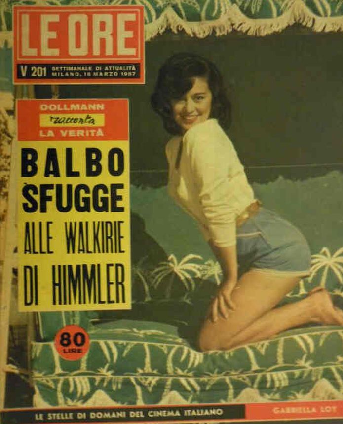 ORE | LE magazine side cover Issue 201 16 March 1957