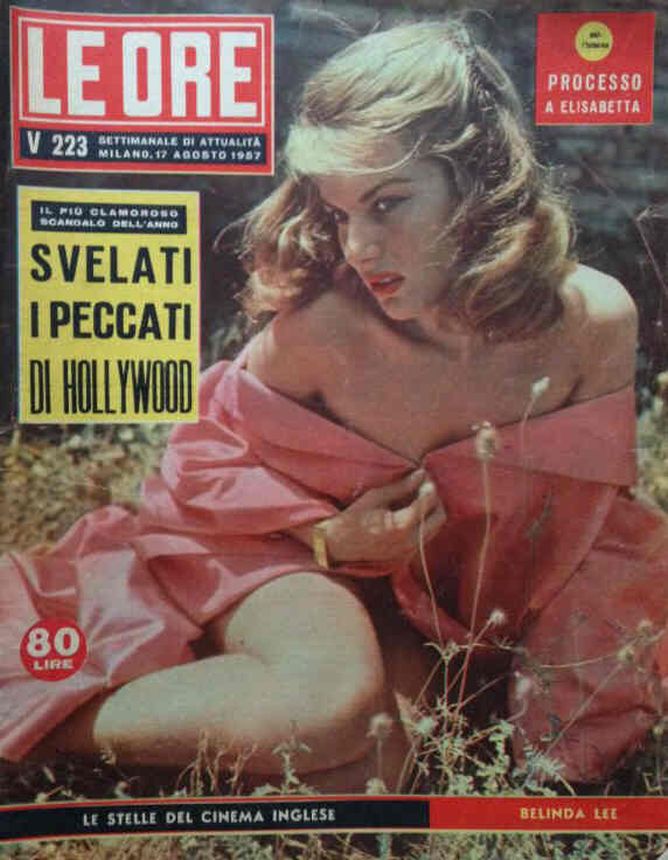 ORE | LE magazine side cover Issue 223 17 August 1957