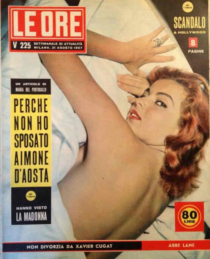 ORE | LE magazine side cover Issue 225 31 August 1957