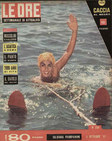 ORE | LE magazine side cover Issue 230 5 October 1957