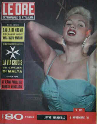 ORE | LE magazine side cover Issue 235 9 November 1957
