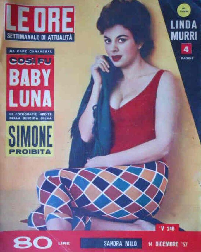 ORE | LE magazine side cover Issue 240 14 December 1957