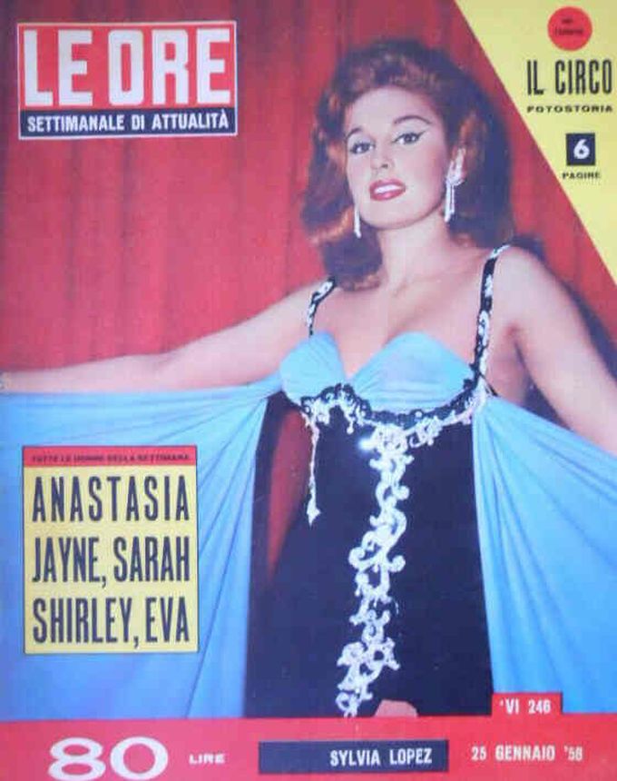 ORE | LE magazine side cover Issue 246 25 January 1958