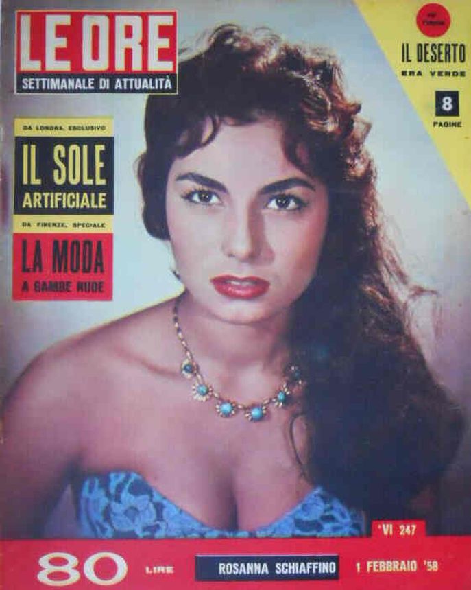 ORE | LE magazine side cover Issue 247 1 February 1958