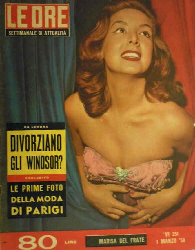 ORE | LE magazine side cover Issue 251 1 March 1958