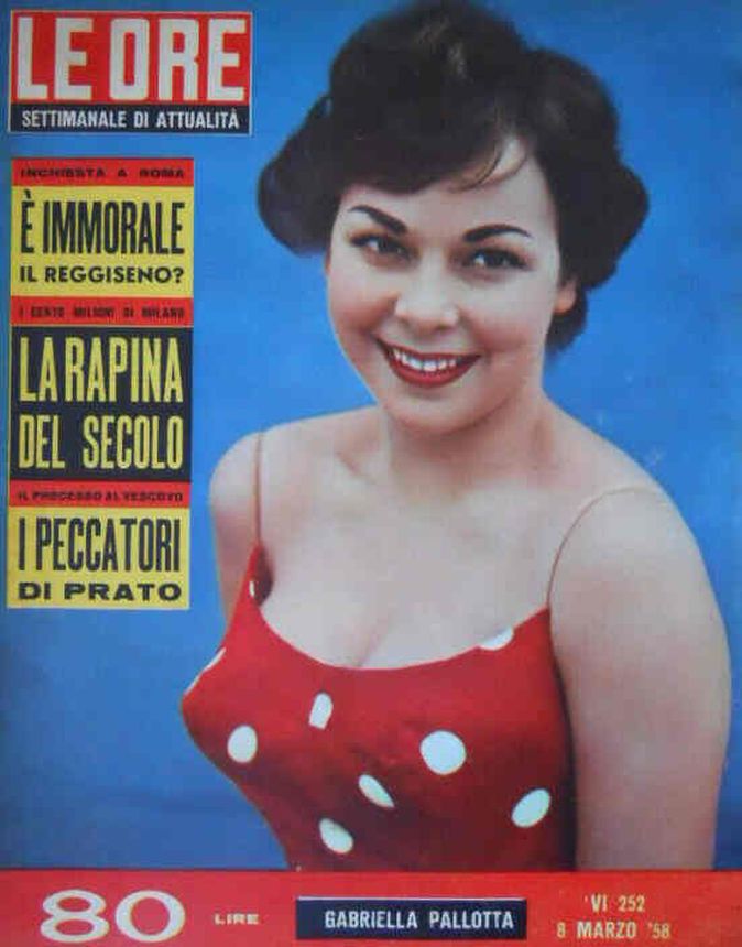 ORE | LE magazine side cover Issue 252 8 March 1958