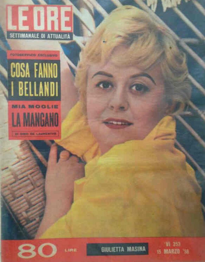 ORE | LE magazine side cover Issue 253 15 March 1958