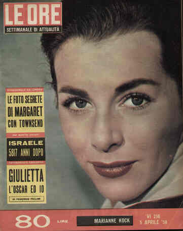 ORE | LE magazine side cover Issue 256 5 April 1958
