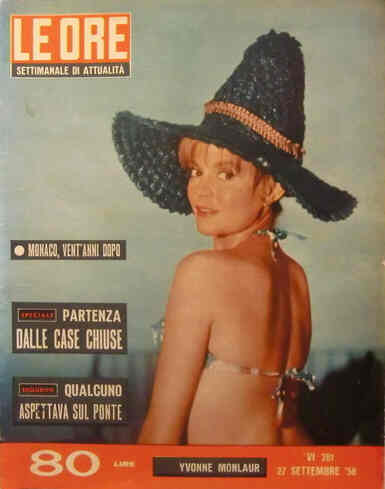 ORE | LE magazine side cover Issue 281 27 September 1958