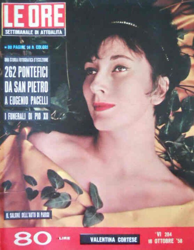 ORE | LE magazine side cover Issue 284 18 October 1958