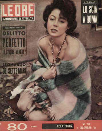 ORE | LE magazine side cover Issue 291 6 December 1958