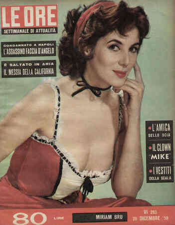 ORE | LE magazine side cover Issue 293 20 December 1958