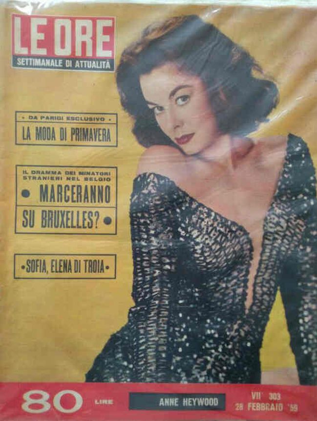 ORE | LE magazine side cover Issue 303 28 February 1959