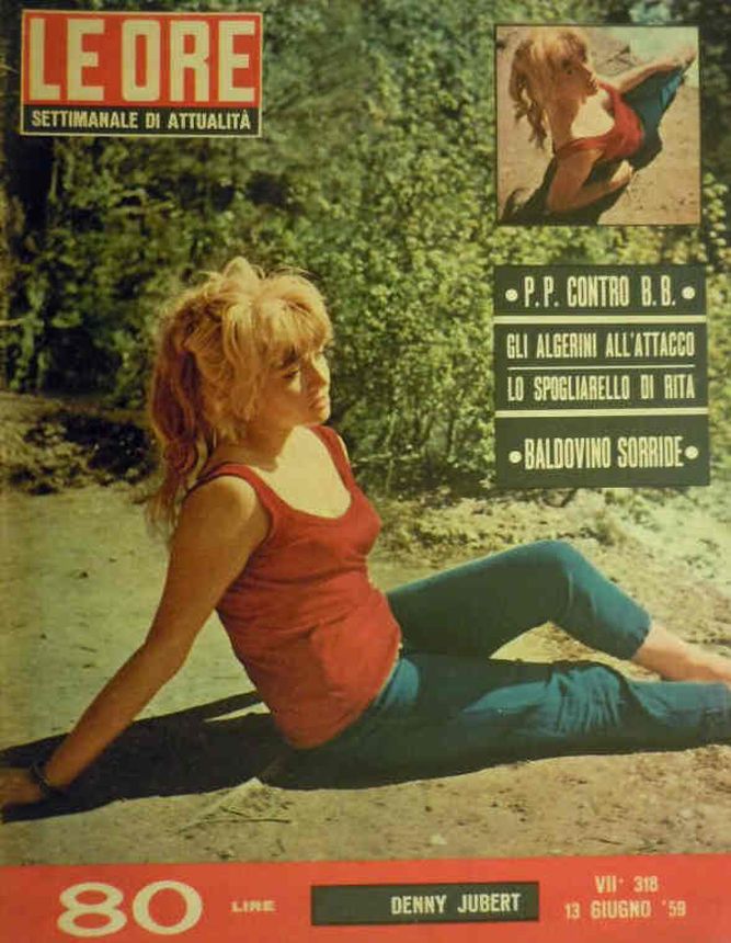 ORE | LE magazine side cover Issue 318 13 June 1959