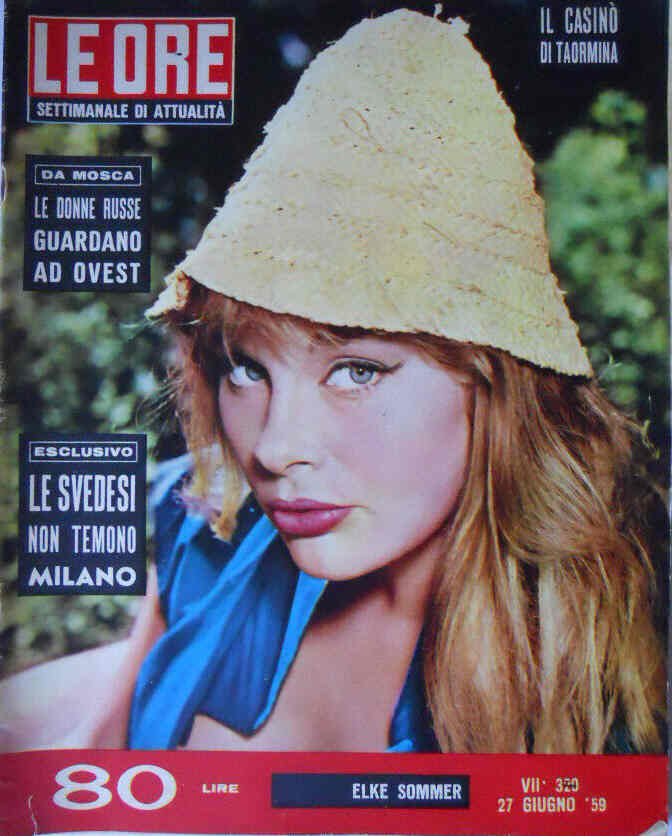 ORE | LE magazine side cover Issue 320 27 June 1959