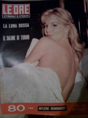 ORE | LE magazine side cover Issue 339 7 November 1959
