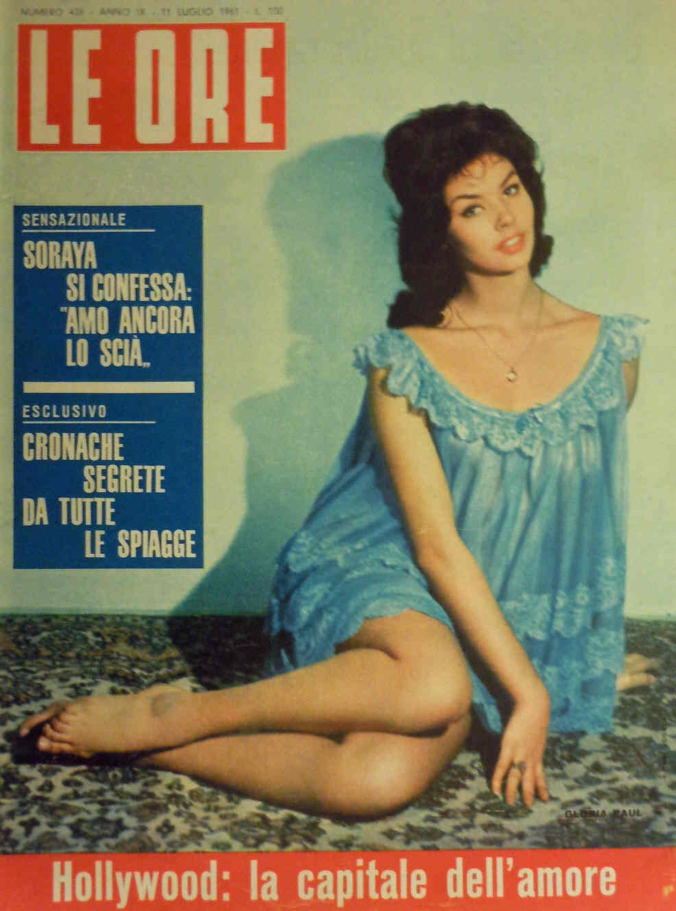 ORE | LE magazine side cover Issue 426 11 July 1961