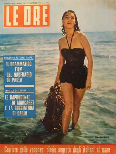 ORE | LE magazine side cover Issue 430 8 August 1961