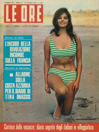 ORE | LE magazine side cover Issue 432 22 August 1961