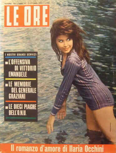 ORE | LE magazine side cover Issue 438 3 October 1961