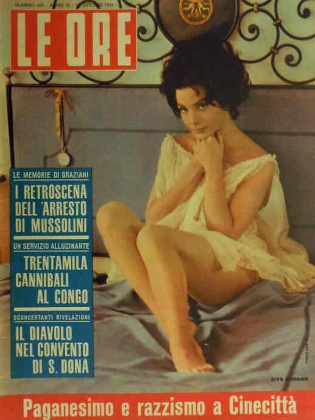 ORE | LE magazine side cover Issue 439 10 October 1961