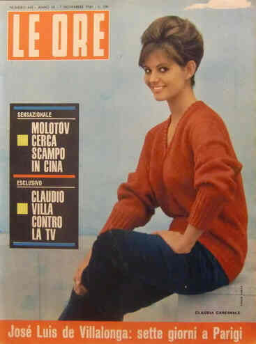 ORE | LE magazine side cover Issue 443 7 November 1961