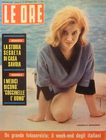 ORE | LE magazine side cover Issue 489 27 September 1962