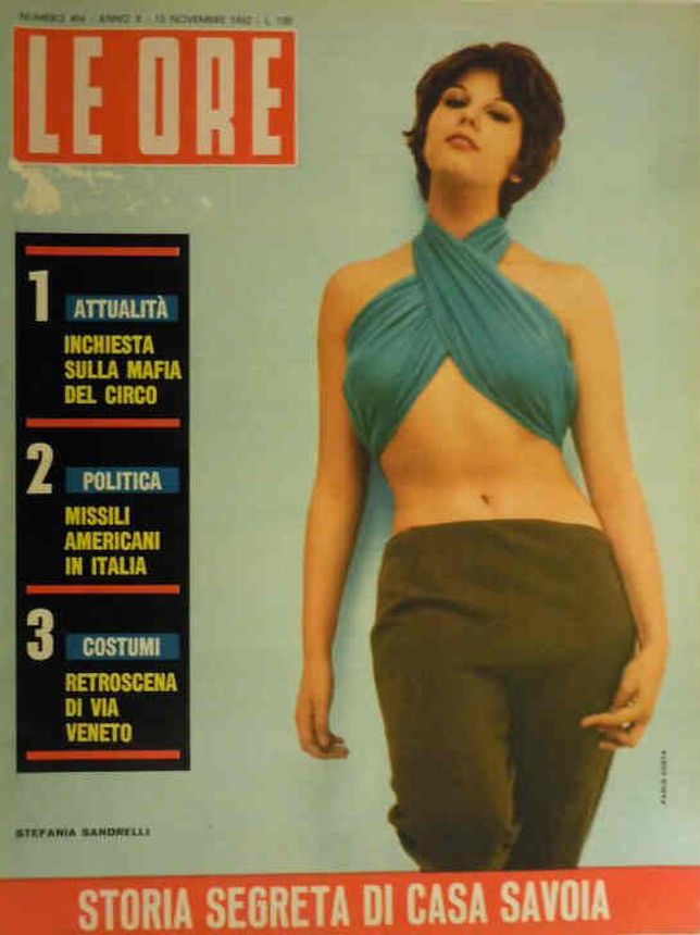ORE | LE magazine side cover Issue 496 15 November 1962