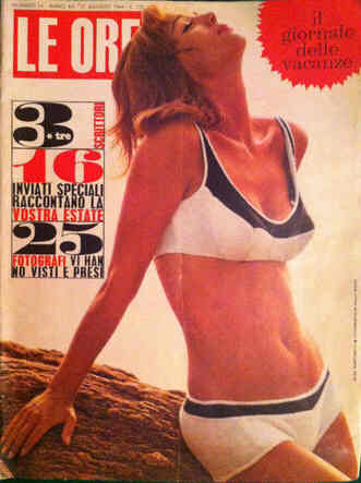 ORE | LE magazine side cover Issue 34 27 August 1964