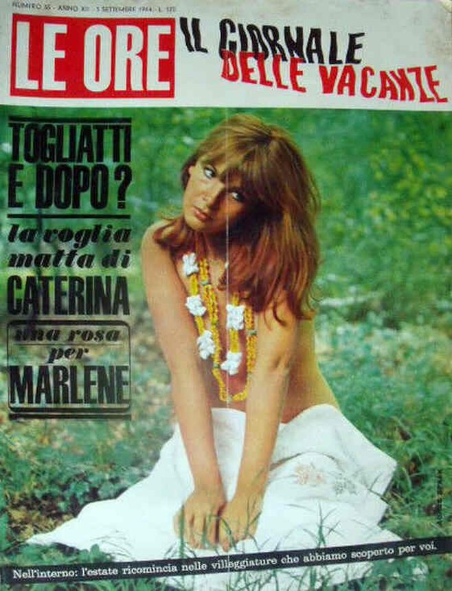 ORE | LE magazine side cover Issue 35 3 September 1964