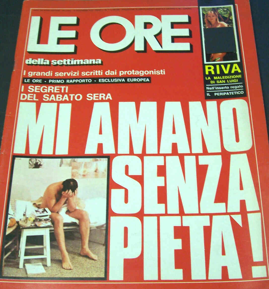 ORE | LE magazine side cover Issue 1 16 November 1970