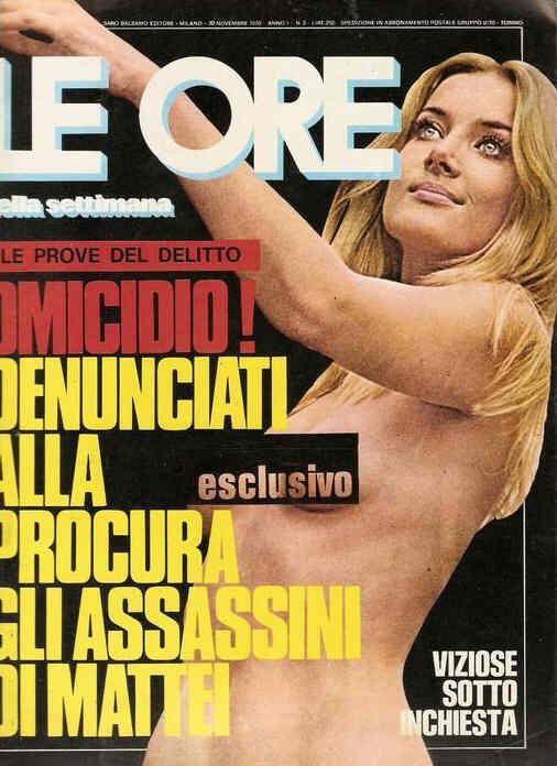 ORE | LE magazine side cover Issue 3 30 November 1970