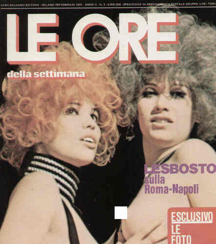 ORE | LE magazine side cover 15 February 1971