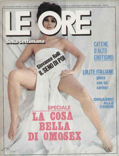 ORE | LE magazine side cover 22 February 1971