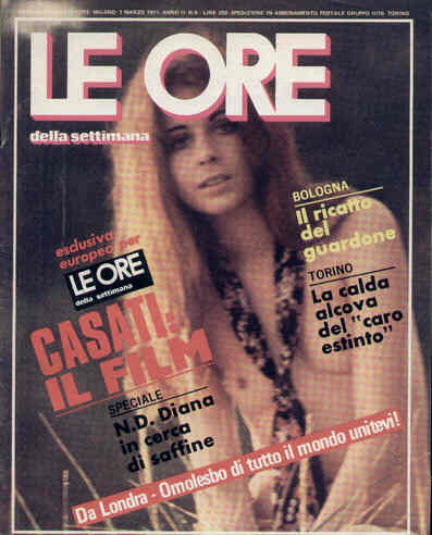 ORE | LE magazine side cover 1 March 1971