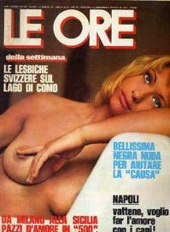 ORE | LE magazine side cover 24 May 1971