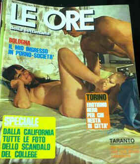 ORE | LE magazine side cover 23 August 1971