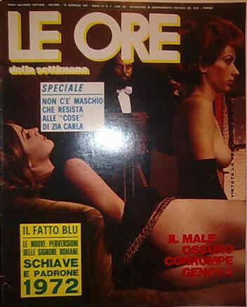 ORE | LE magazine side cover 10 January 1972
