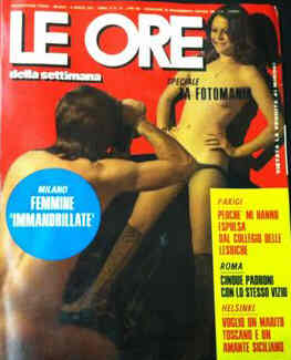 ORE | LE magazine side cover 6 March 1972
