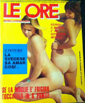 ORE | LE magazine side cover 24 April 1972