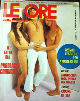 ORE | LE magazine side cover 8 May 1972