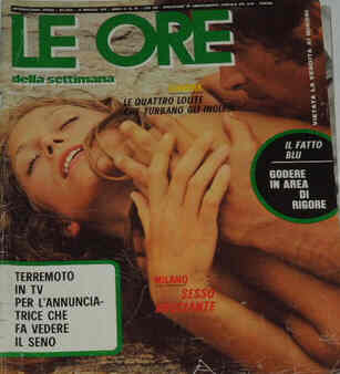 ORE | LE magazine side cover 15 May 1972