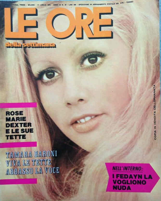ORE | LE magazine side cover Issue 29 17 July 1972