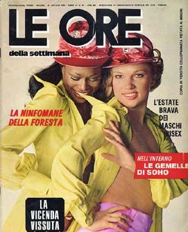 ORE | LE magazine side cover 21 August 1972